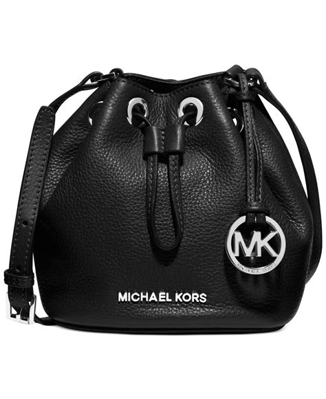 michael kors drawstring belt bag|Michael Kors studded leather handbags.